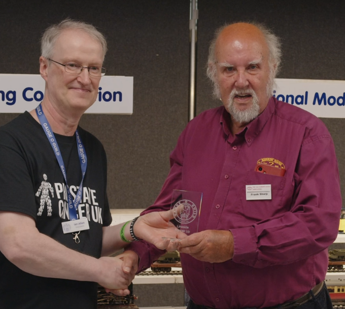 Presentation of award