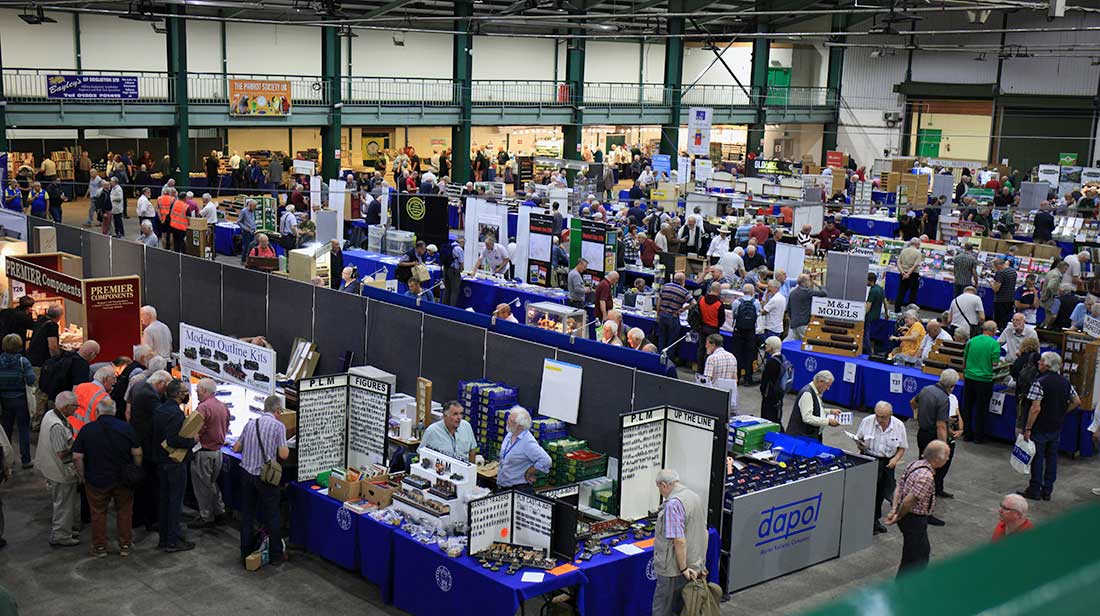 A general view of Guildex from the balcony