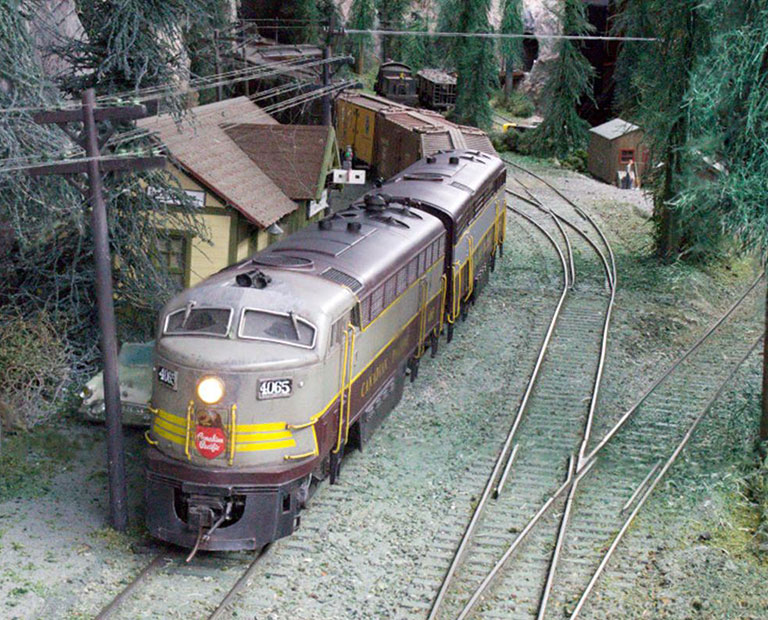 Image of O gauge modelling