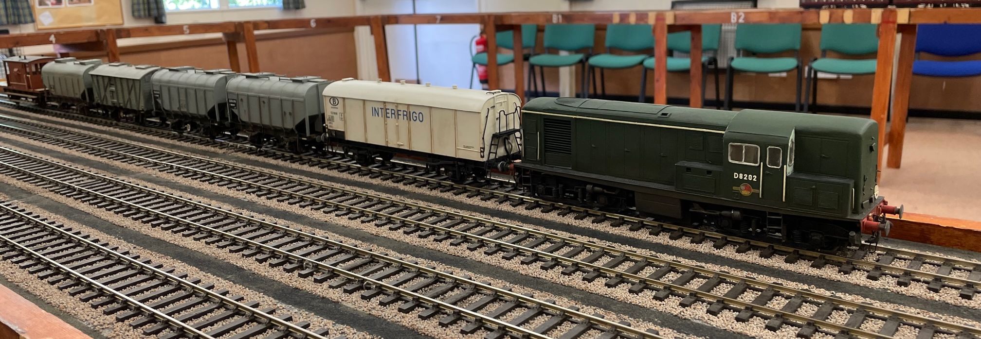 Ken Gray's scratch built Interfrigo van